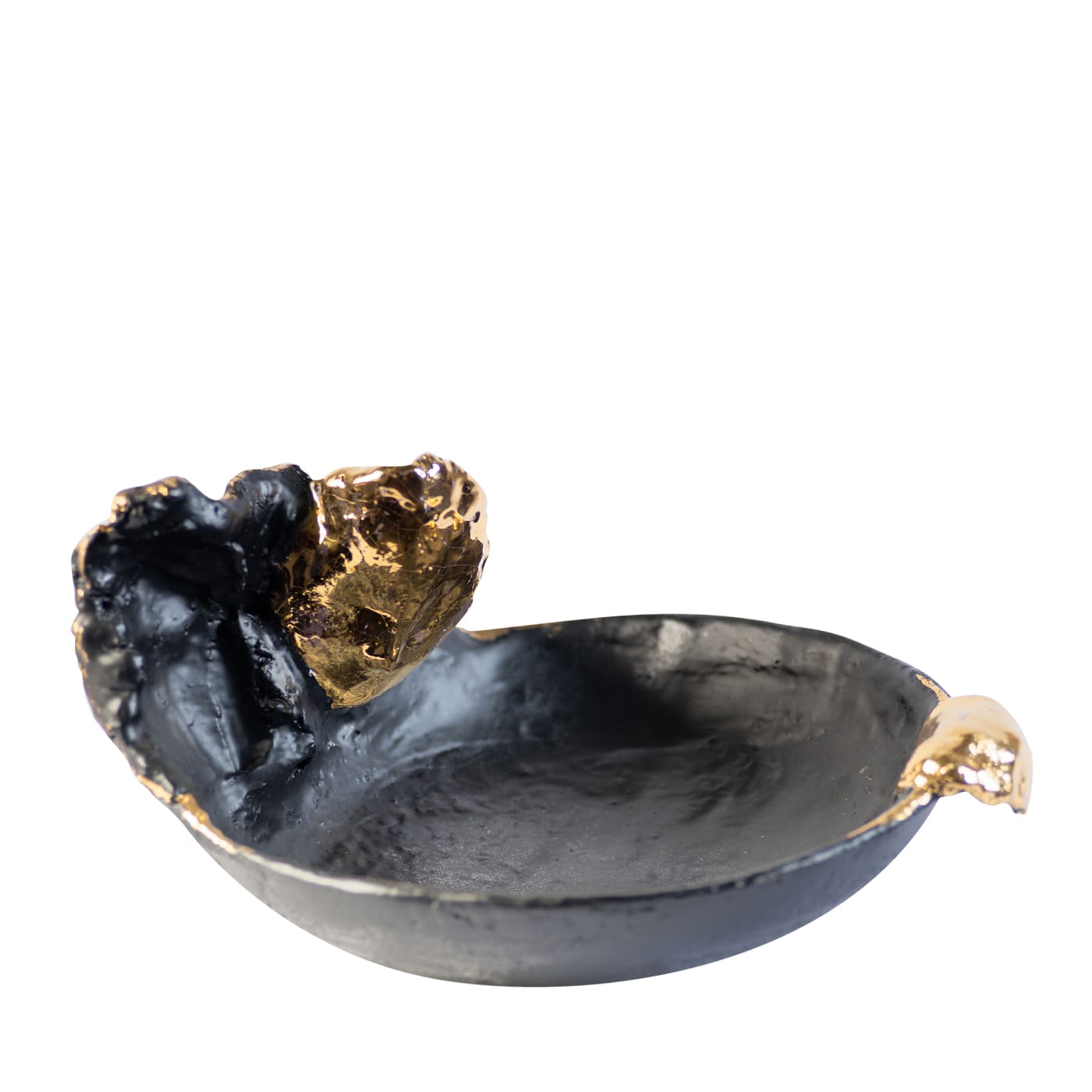 Voglia di Luce Ciotola centrotavola nero e oro