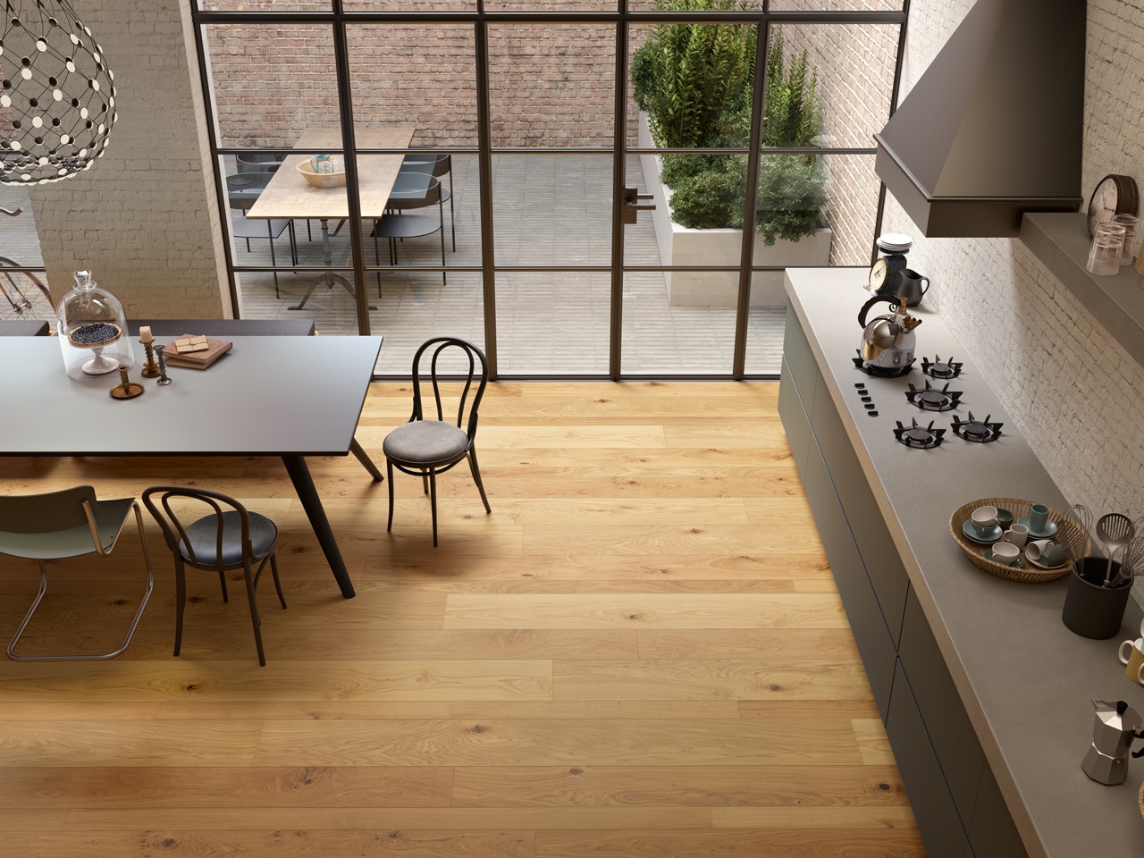 Plancia Parquet Rovere Naturale - Hermitage Rustic Gold 100x2150-71872