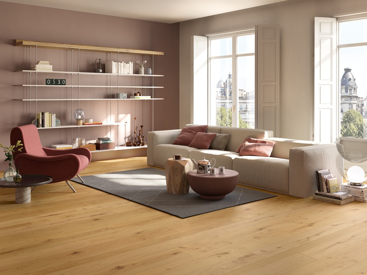 Plancia Parquet Rovere Naturale - Hermitage Rustic Sand 192x2150-71870