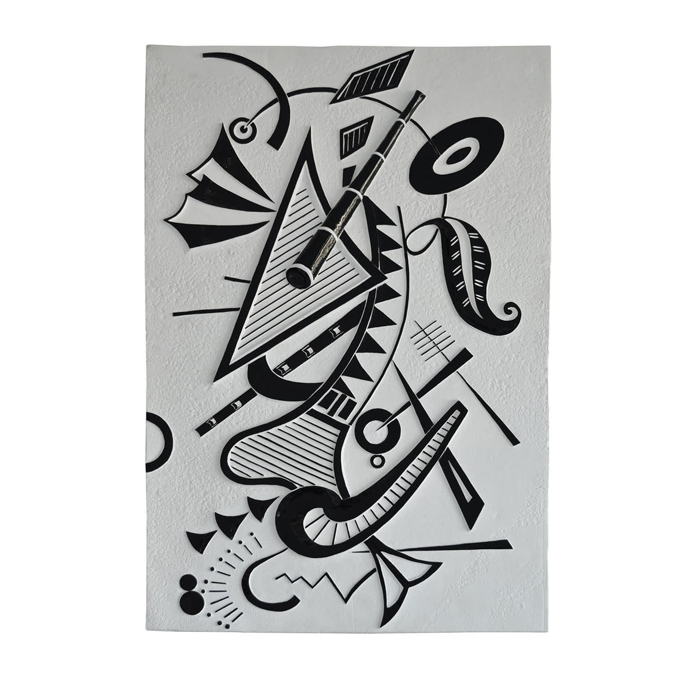 Pannello murale decorativo Capricci Musicanti 3 Selenite