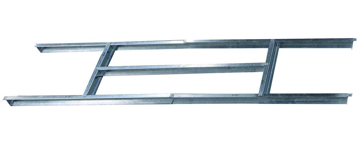 Base per armadi da giardino in metallo, modello Kompakt 1