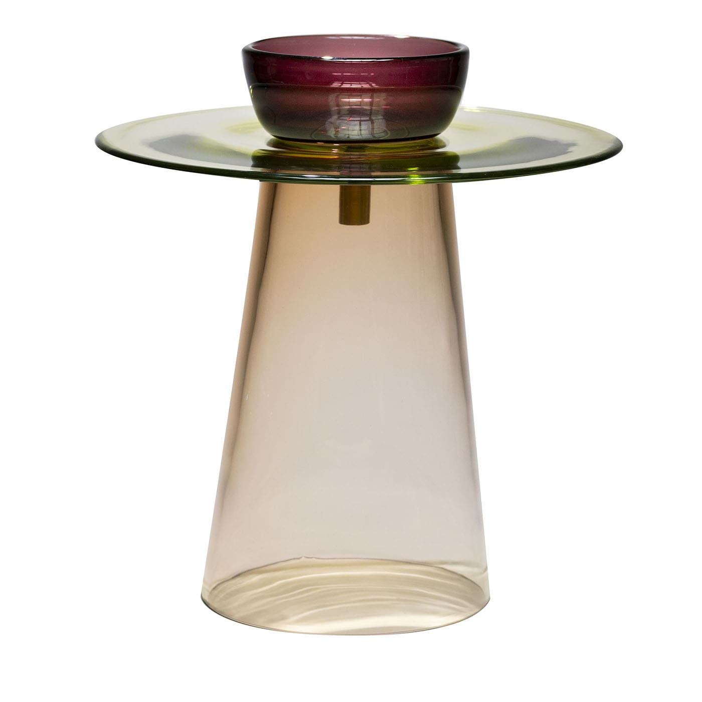 Tavolino Angel Mid-Low Rosé-Verde-Amehyst