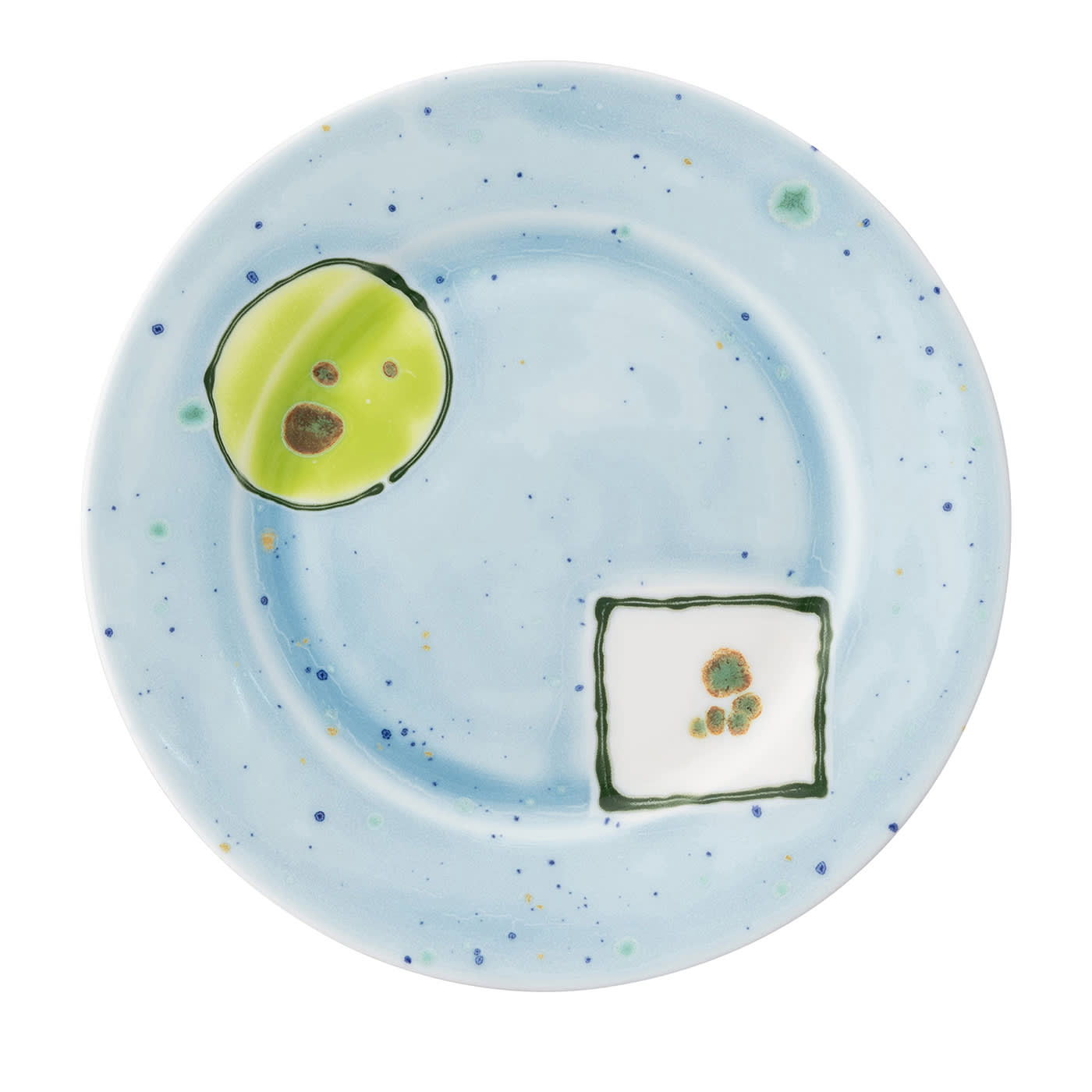 Set di 4 piatti da pane con bordo Sorbet