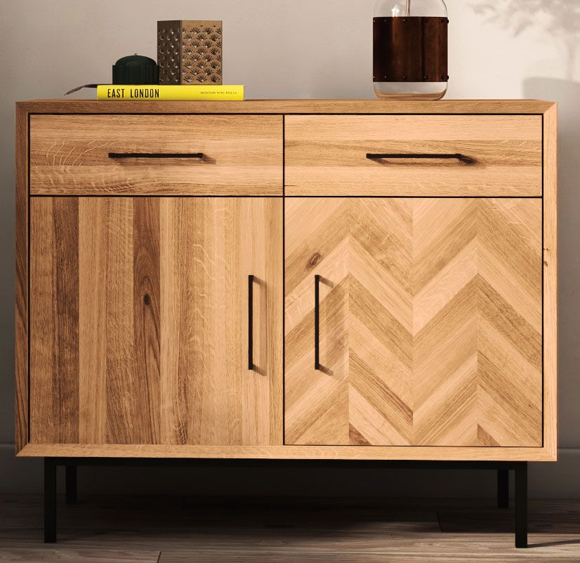 Cassettiera "Kumeu" 35, faggio massello, oliato - 80 x 97 x 45 cm (h x l x p)