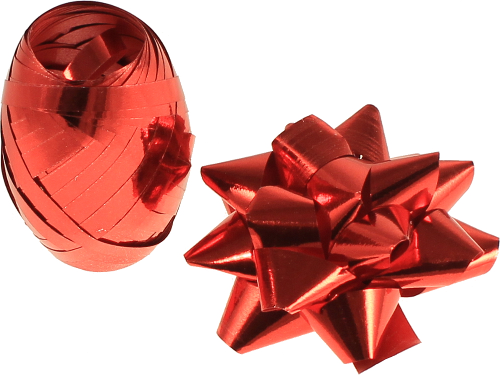 Kit Confezionamento Rosso Metallizzato