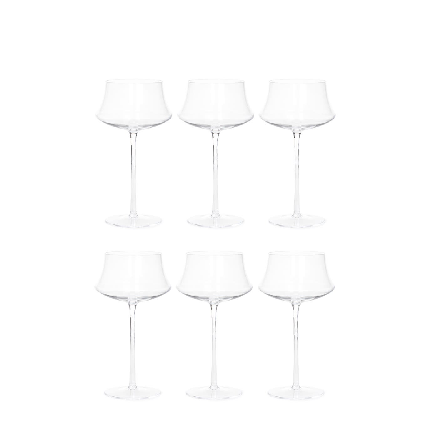 Set di 6 calici da vino rosso Maxi Minimes