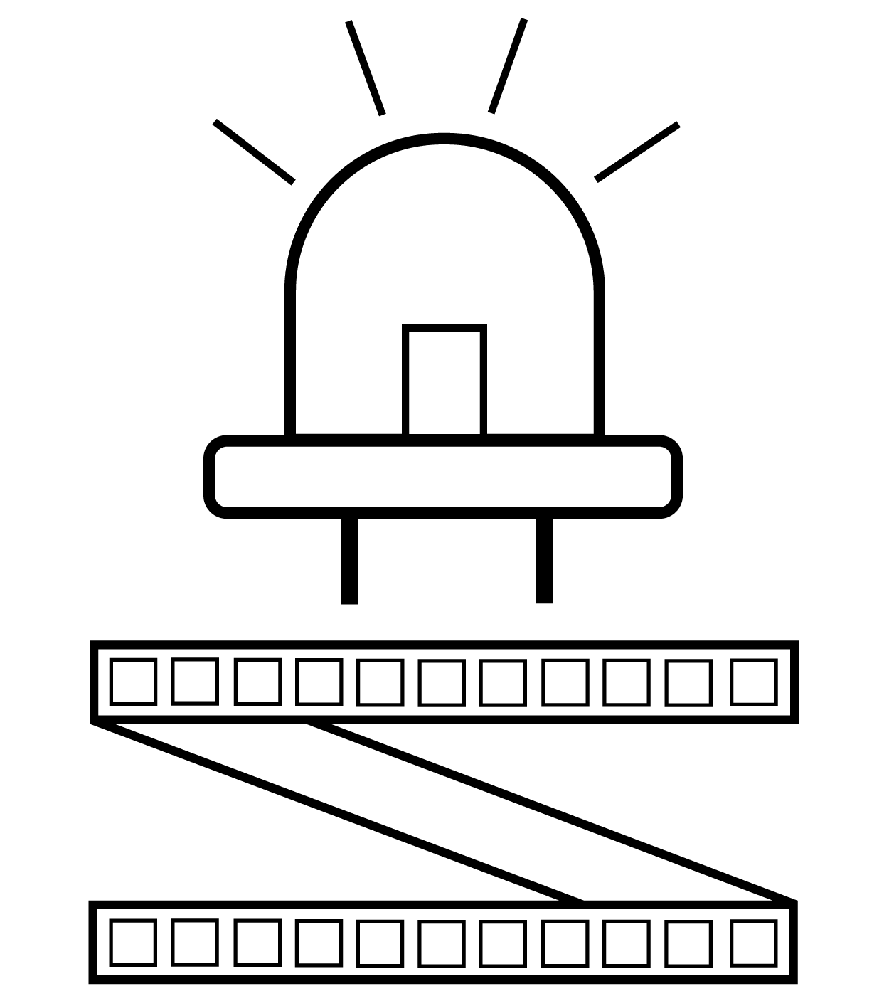 Illuminazione alogena per armadi "Beverin" - 3 LED