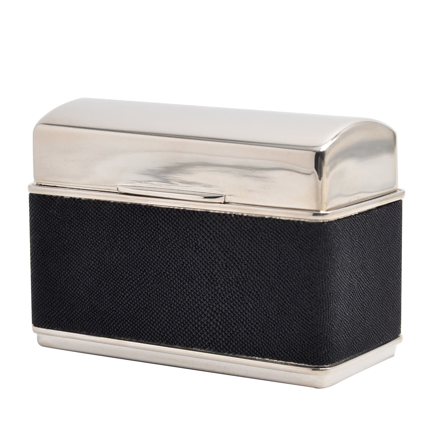 Galucharme Porta sigarette in pelle di squalo nero di Nino Basso