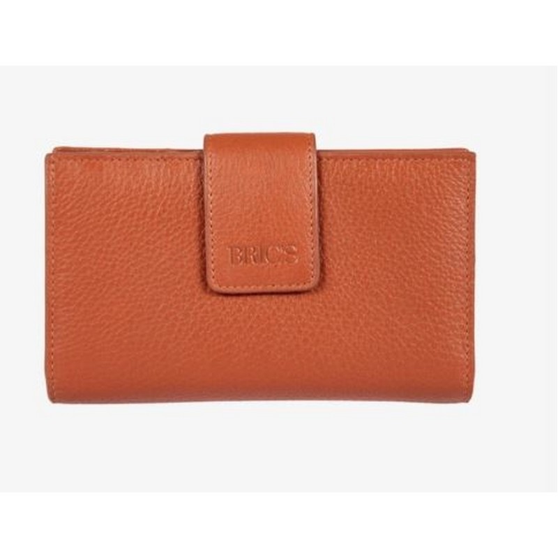 MARMOLADA PURSE M PORTAFOGLI DA DONNA IN PELLE TABACCO BRIC'S