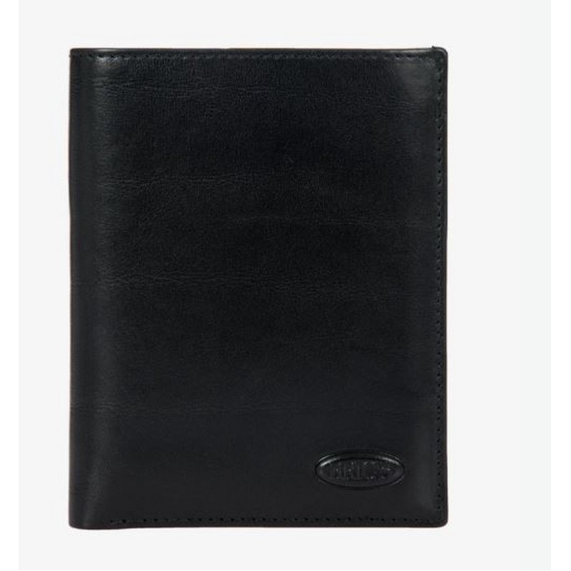 MONTE ROSA PORTAFOGLI VERTICALE IN PELLE NERO BRIC'S