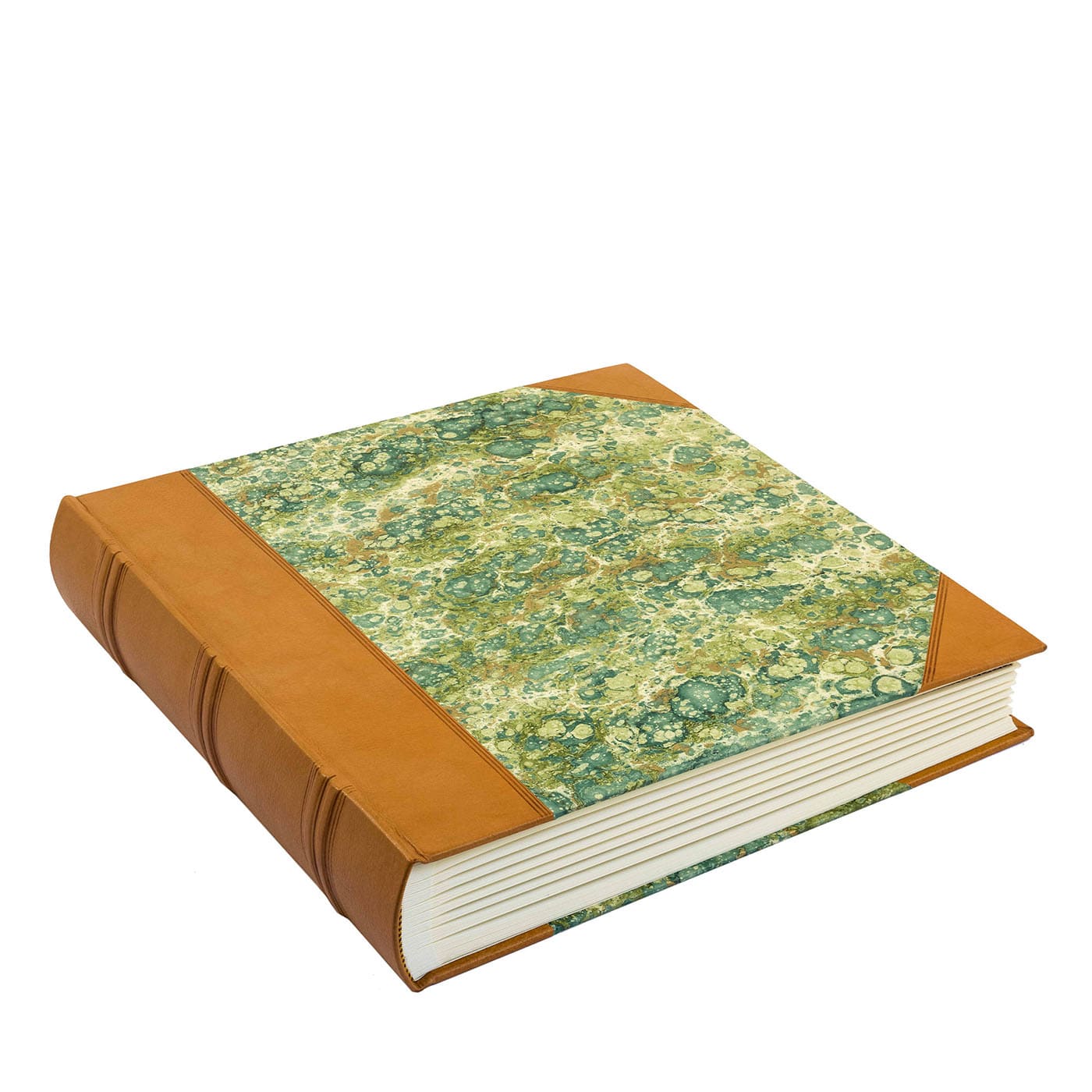 Album Fotografico da Matrimonio Verde Marmorizzato