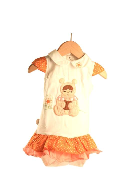 Pagliaccetto Sorrisi Lei 1 Mese 95 per cento cotone