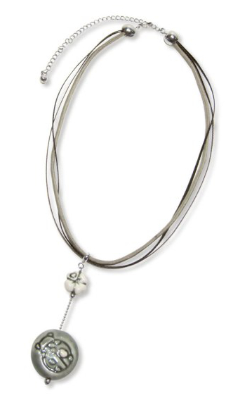 Pendente Coccinella Grigia