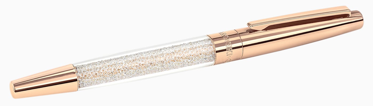 Penna Roller Crystalline Stardust Oro Rosa