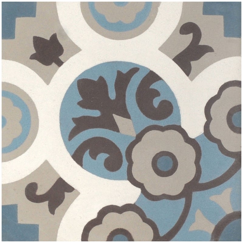 Piastrella di cemento rosa  De Tegel