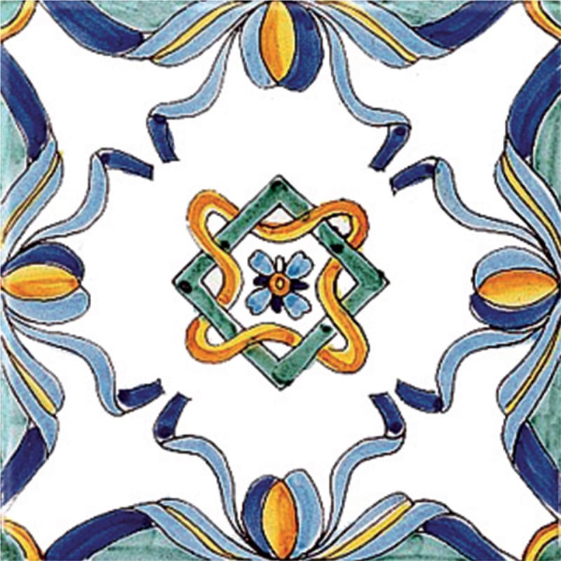 Piastrella Vesuvio Francesco De Maio