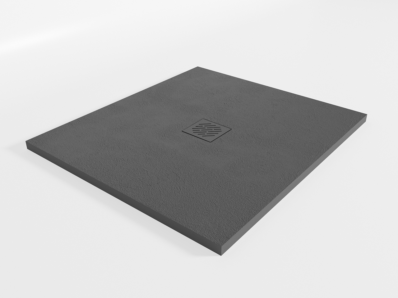 Piatto Doccia Cosmos 70x80 Resina Antracite-68132