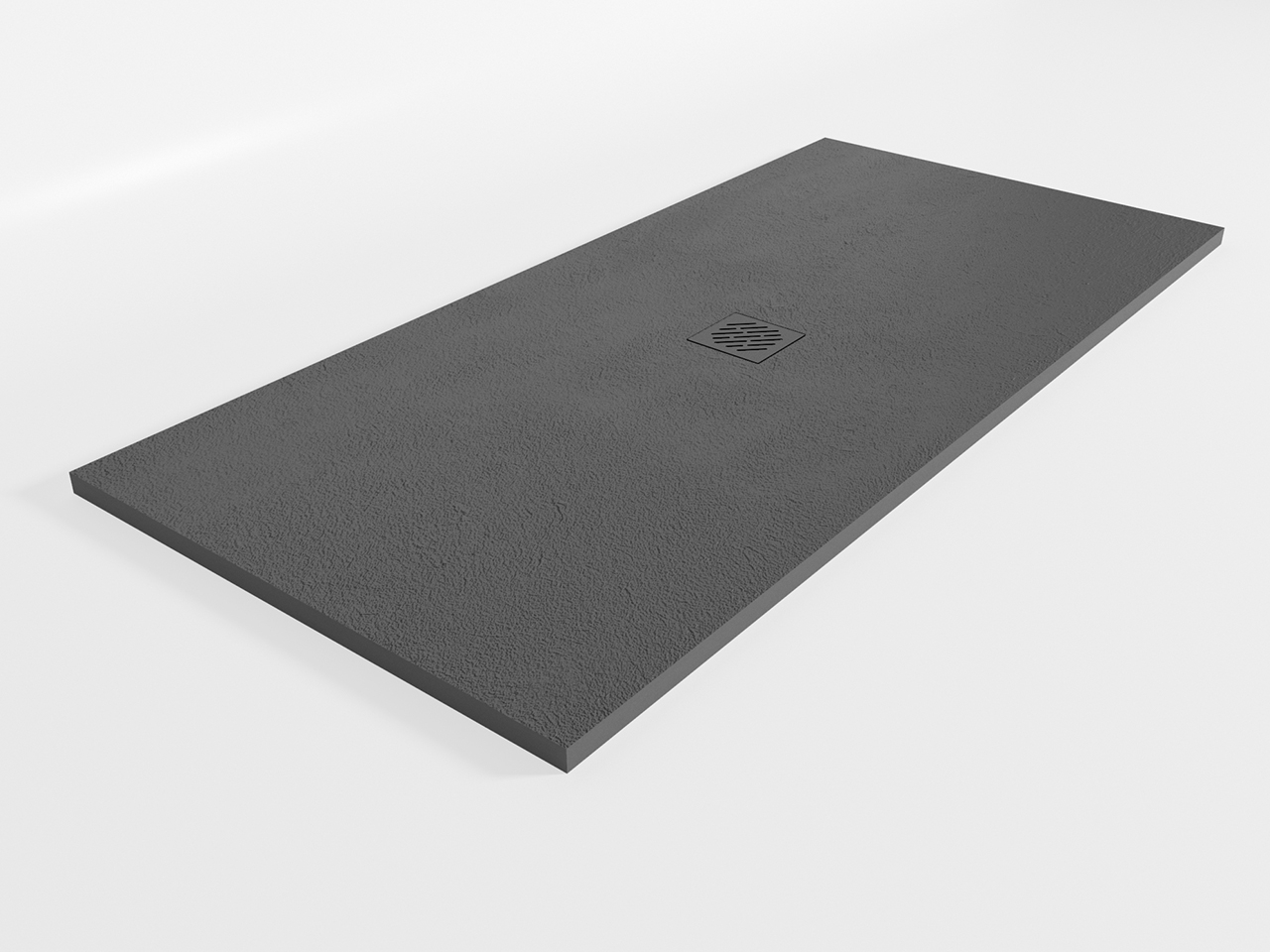 Piatto Doccia Cosmos 70x170 Resina Antracite-68141