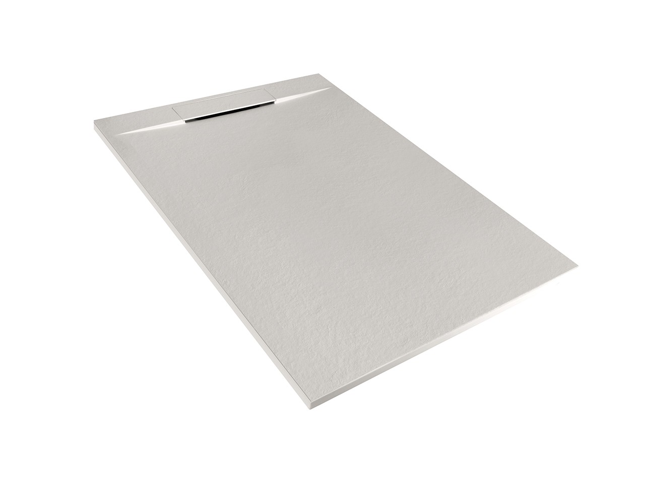 Piatto Doccia Matic 70x100 in Resina Effetto Pietra Bocciardata Grigio-74583