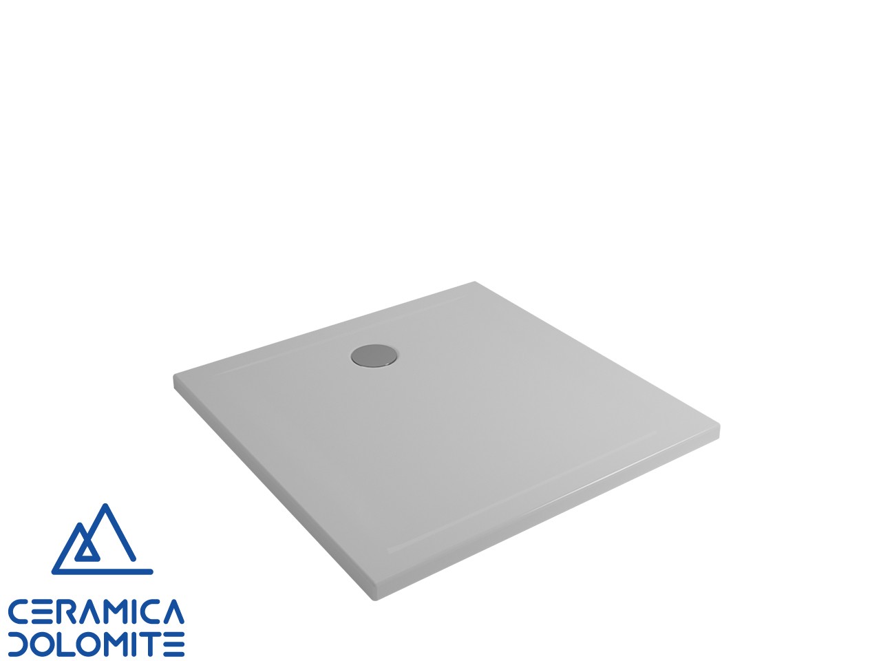 Piatto Doccia Squash 90x90 cm in Ceramica Bianco-75986