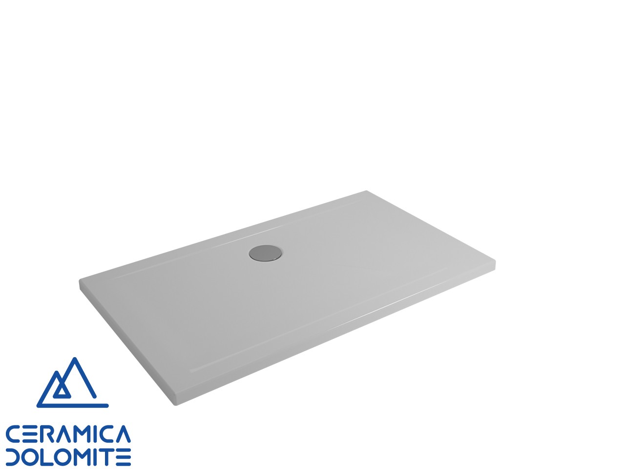 Piatto Doccia Squash 120x70 cm in Ceramica con Antiscivolo Bianco-75999