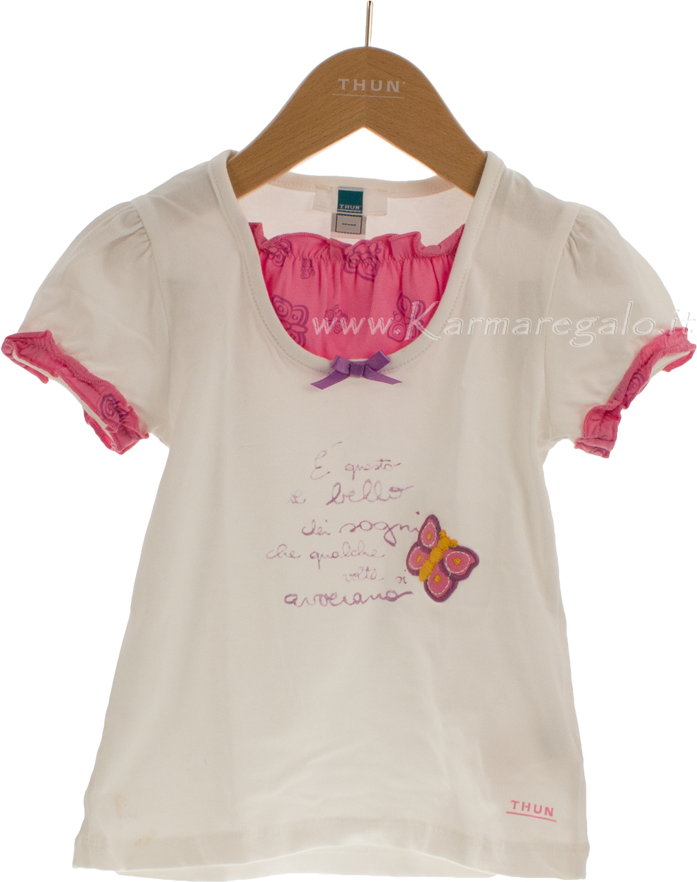 Pigiama Farfalla girl 95 per cento cotone