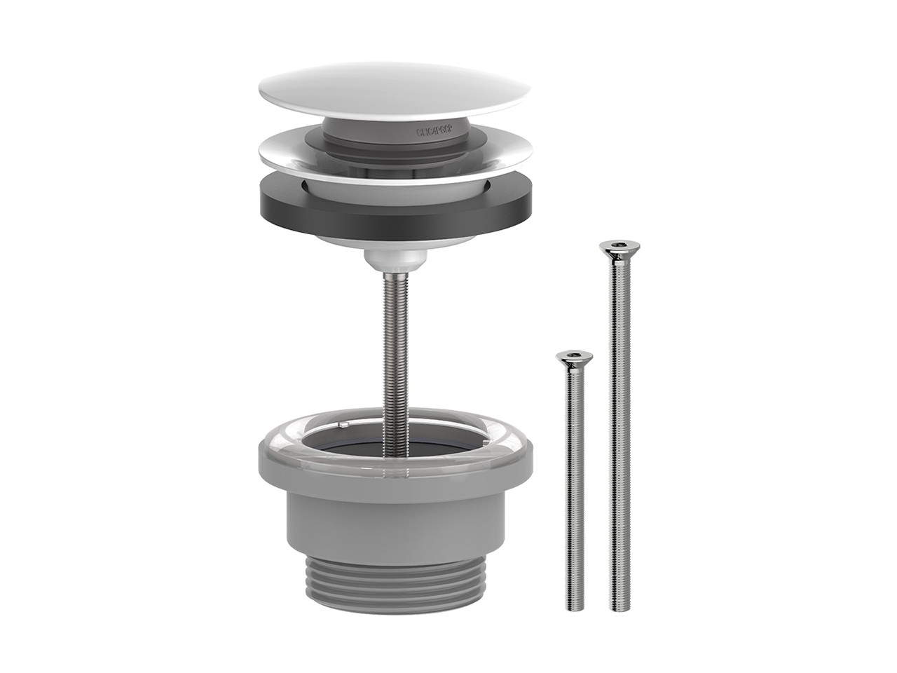 Piletta Click Clack Bora Bianco Opaco-79263