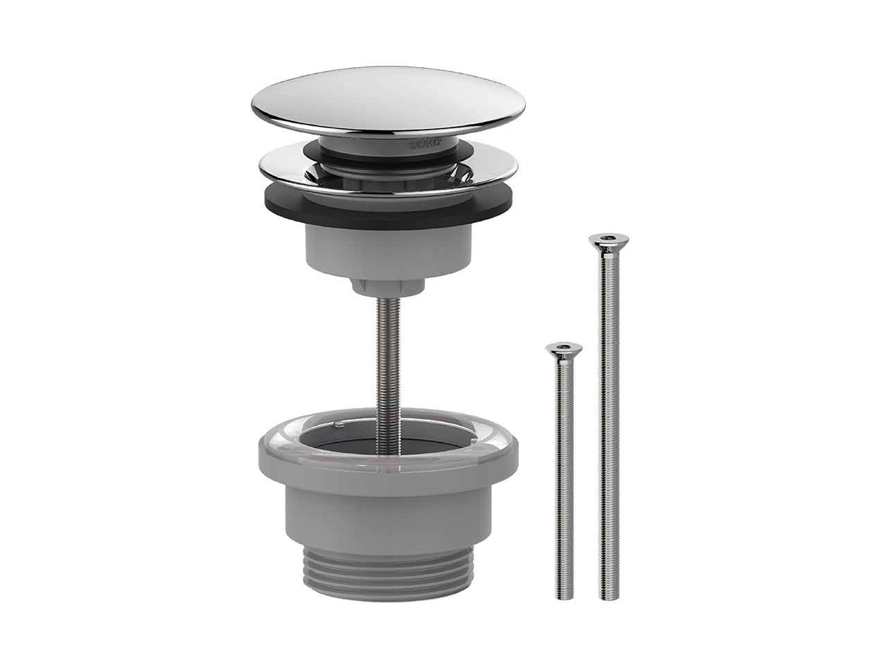 Piletta Click Clack Bora Cromo-79259