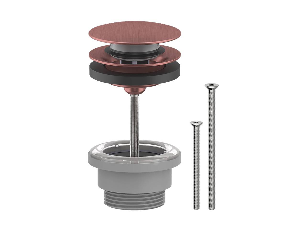 Piletta Click Clack Bora Rame Spazzolato-79261