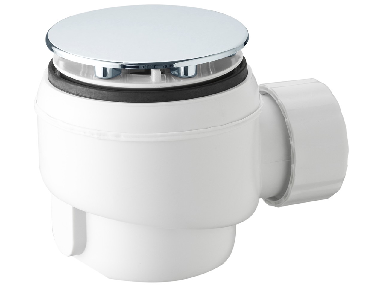 Piletta Doccia Decò Mini Ø60 mm Calotta Abs Cromo-64566