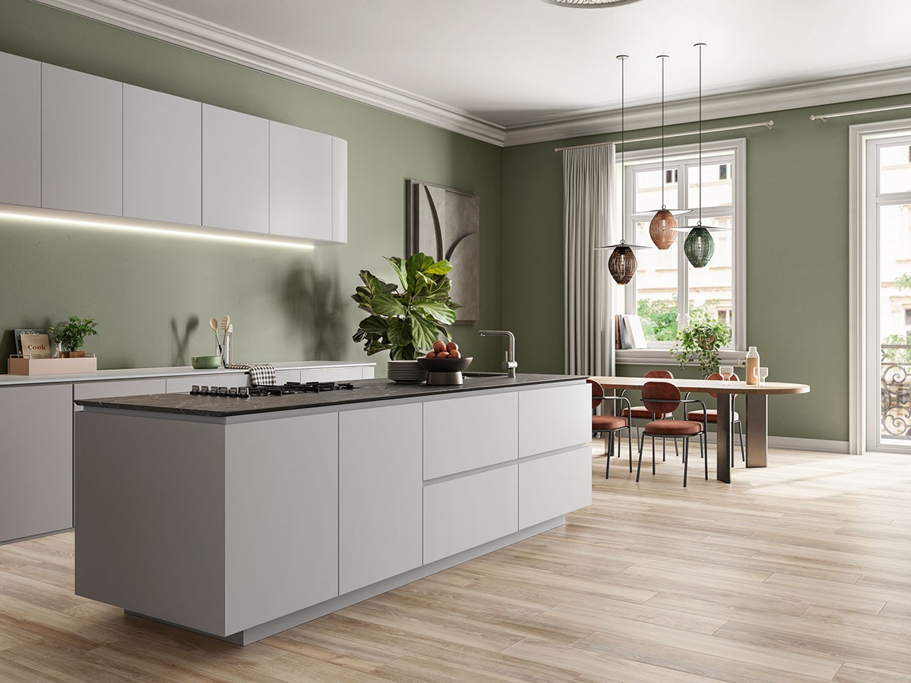 Pittura SoftTouch Olive 45 1,5L-63995