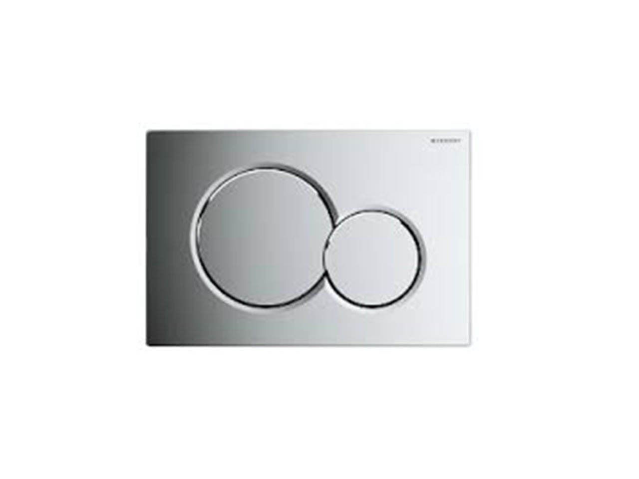 Placca Wc Geberit Sigma 01 2 Pulsanti Cromo-7981