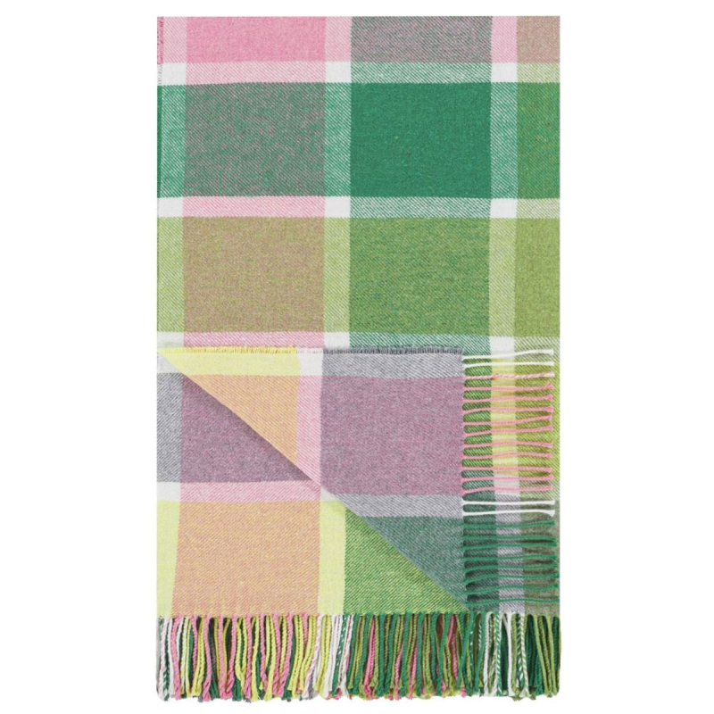 Plaid Bridgeport Lime Designers Guild