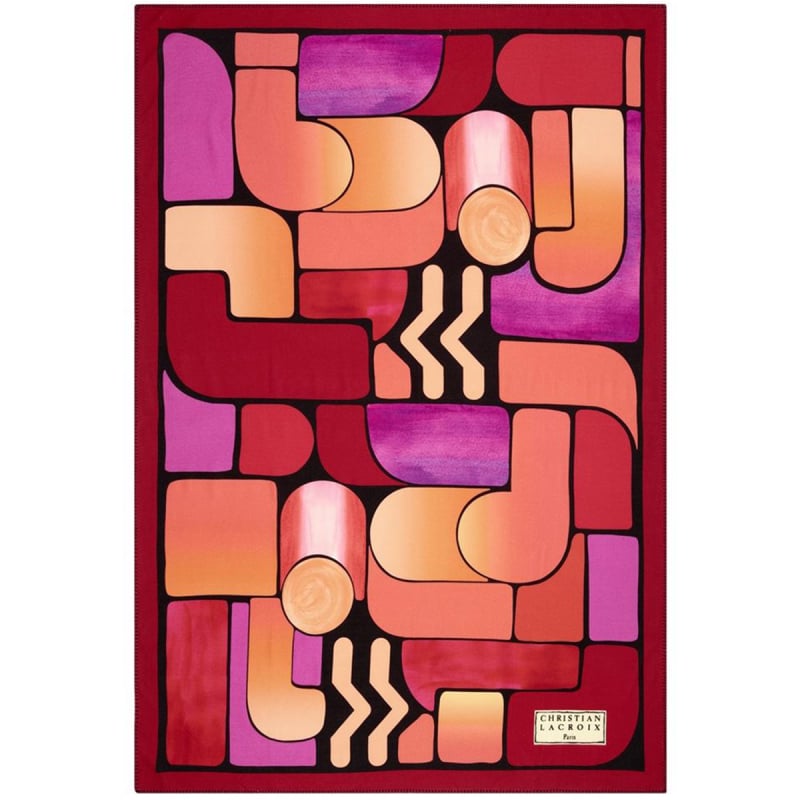 Plaid Lacroix Graphe Christian Lacroix