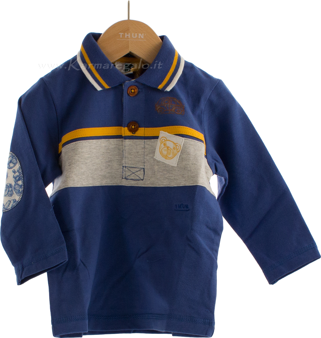 Polo Maglia My toys Boy blu 92 per cento cotone