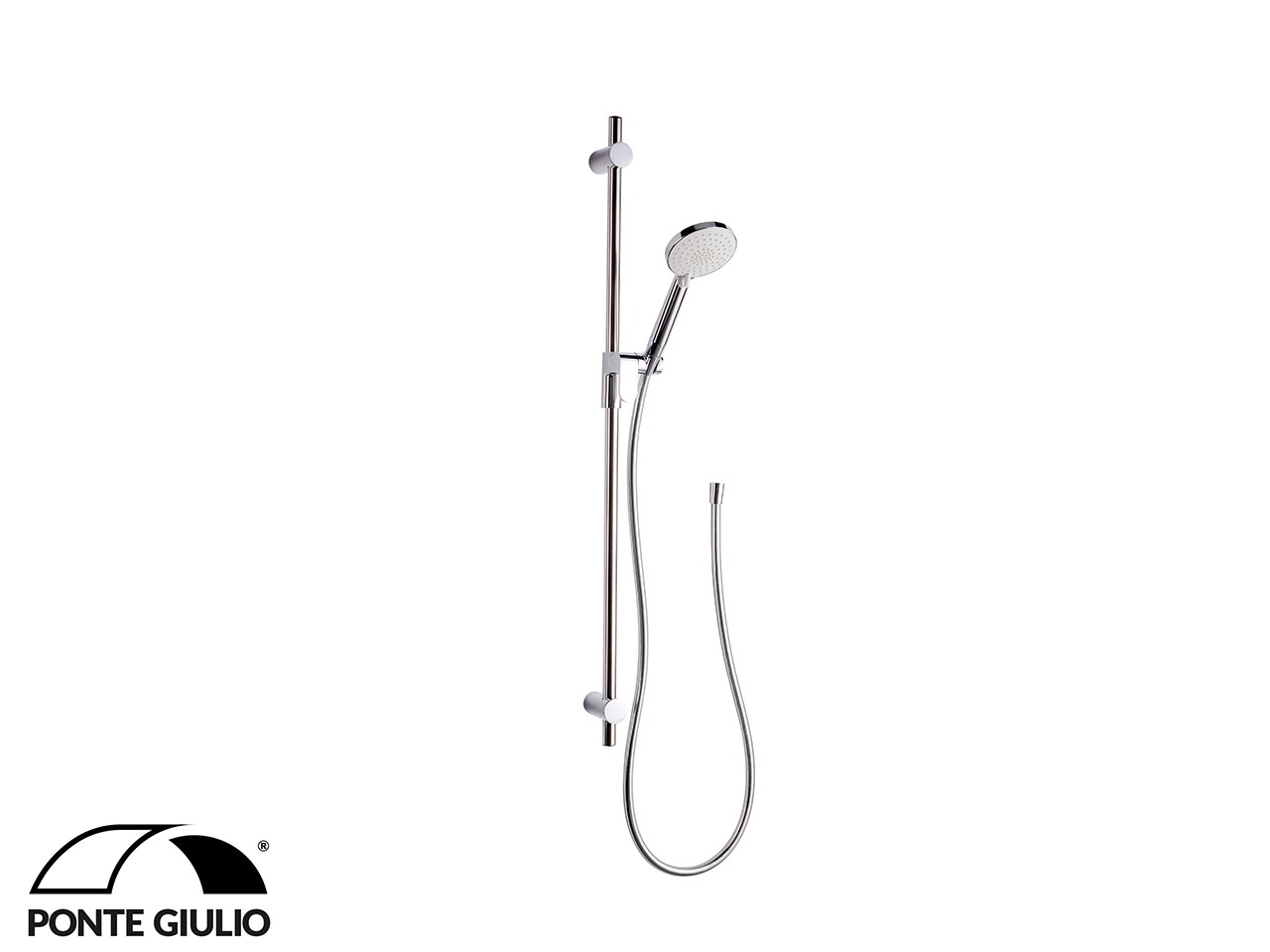 Saliscendi Doccia Linea Eternal Basic L90 cm con Doccetta Multigetto Inox Cromo-71645