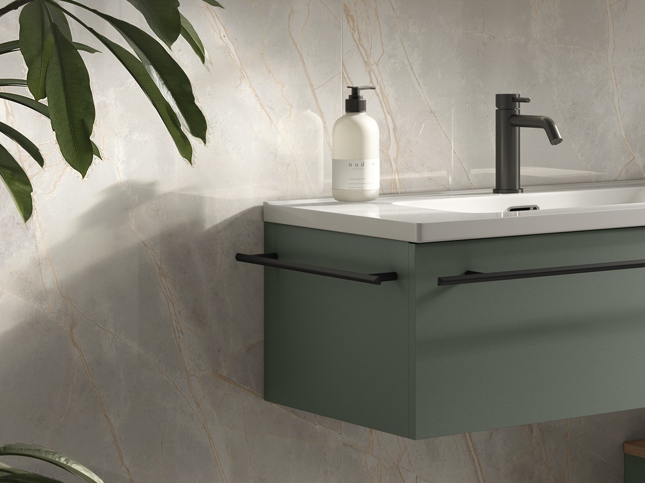 Porta Asciugamano LUMI Nero Opaco-79699