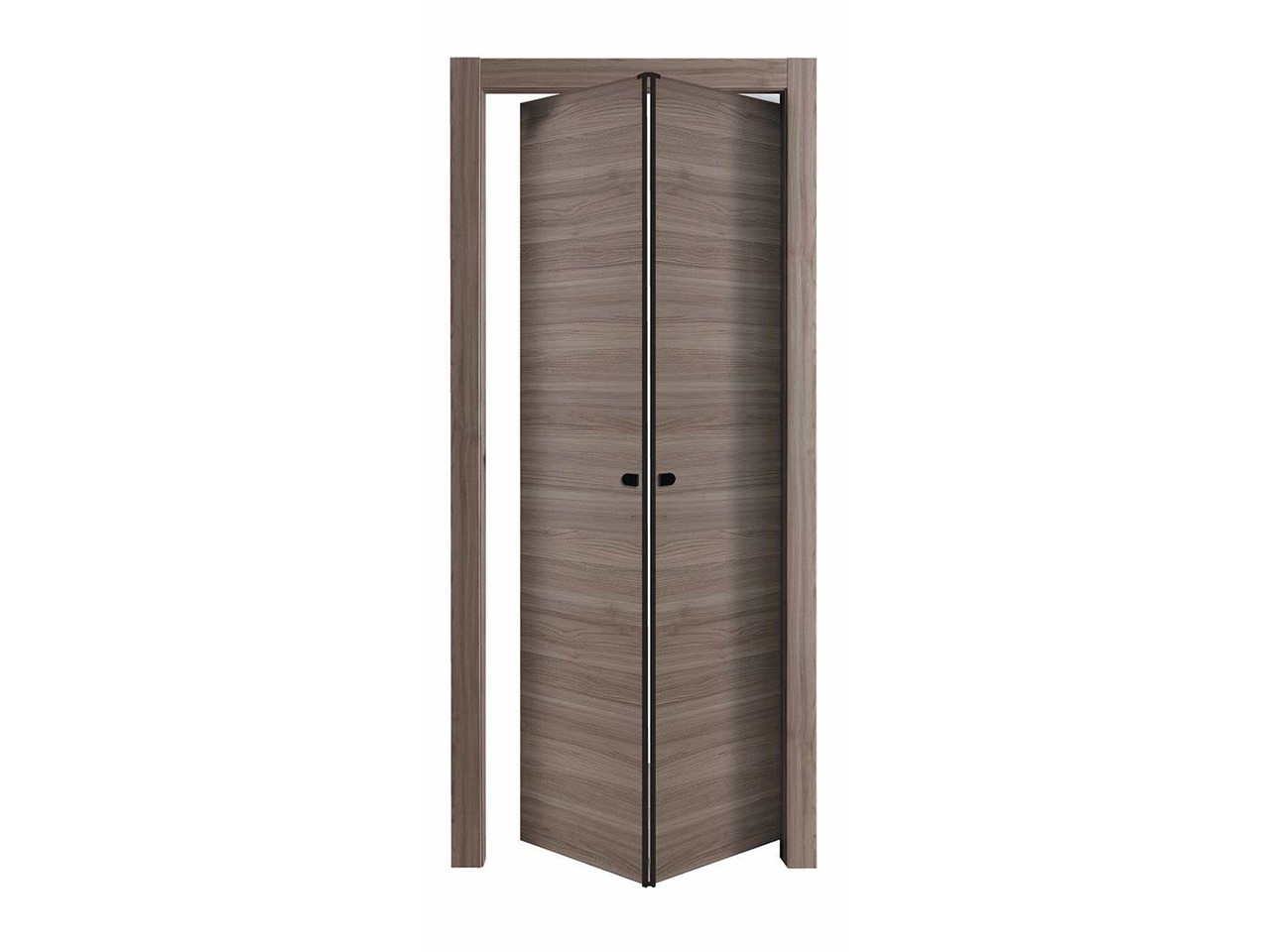 Porta Pieghevole Space 60xH210x10 cm Cenere-75004