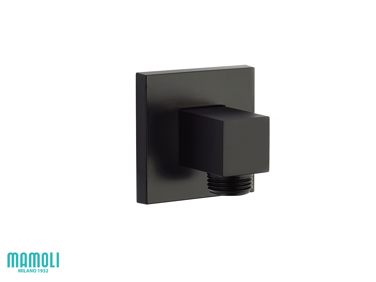 Presa acqua Feel Quadrata Nero Opaco-59722