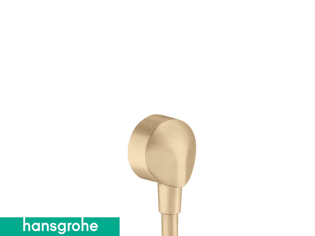 Presa Acqua Hansgrohe® FixFit E Senza Valvola Bronzo Satinato-68506