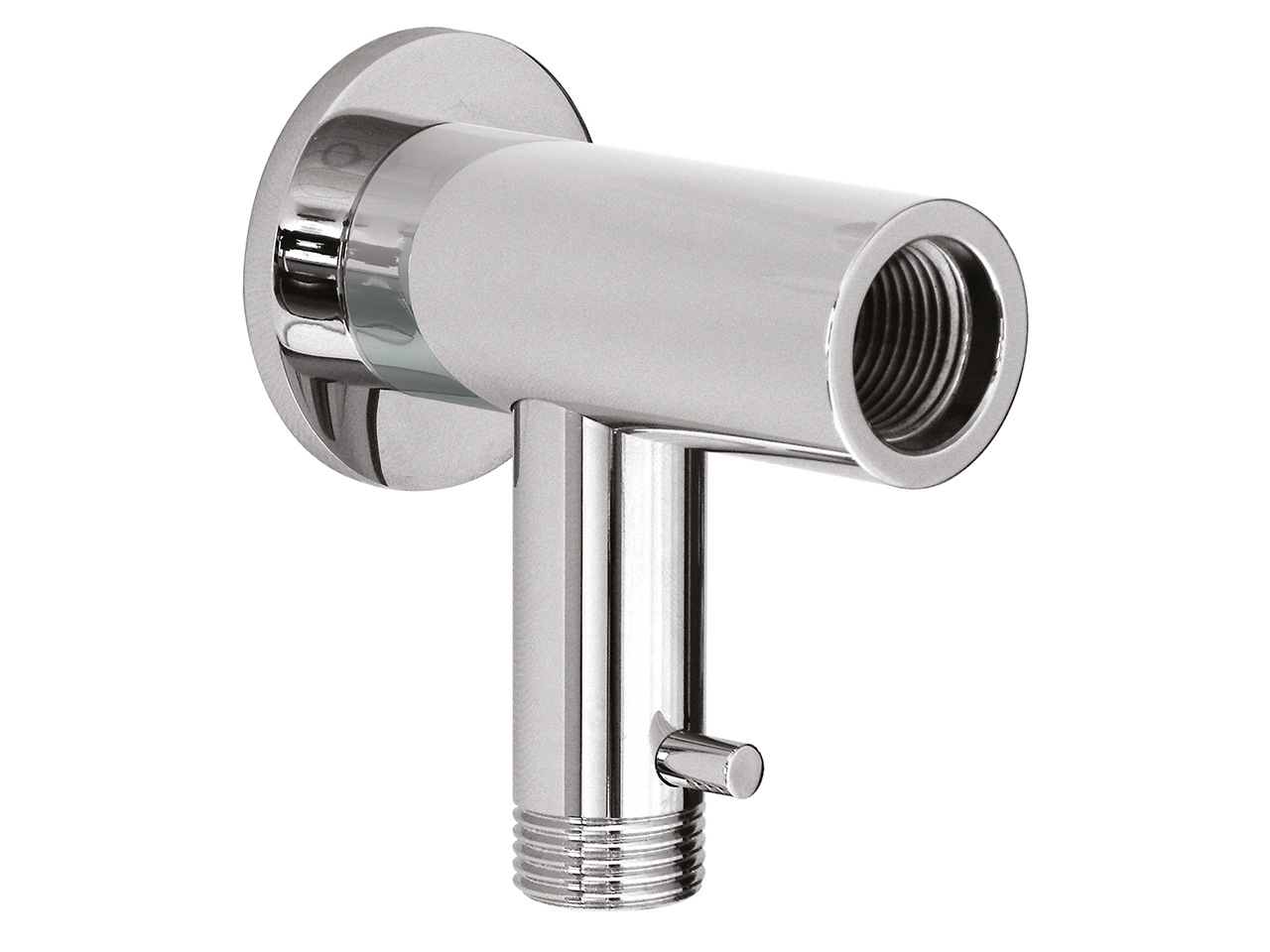 Low Round Deviatore 2 Vie Universale per Braccio Doccia Cromo-62434