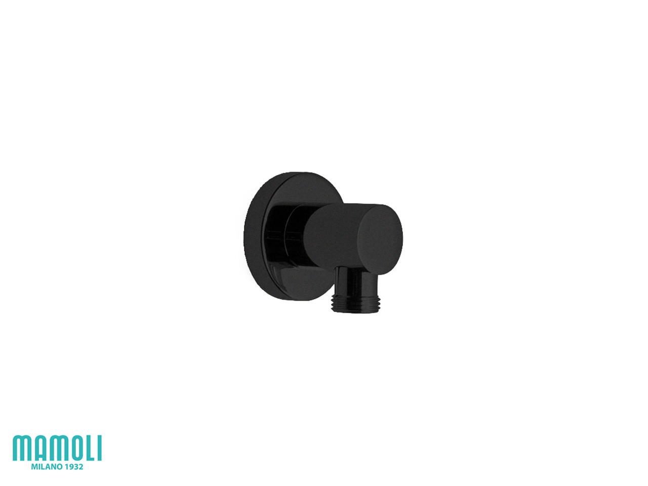 Presa acqua Pico Tonda Nero Opaco-59799