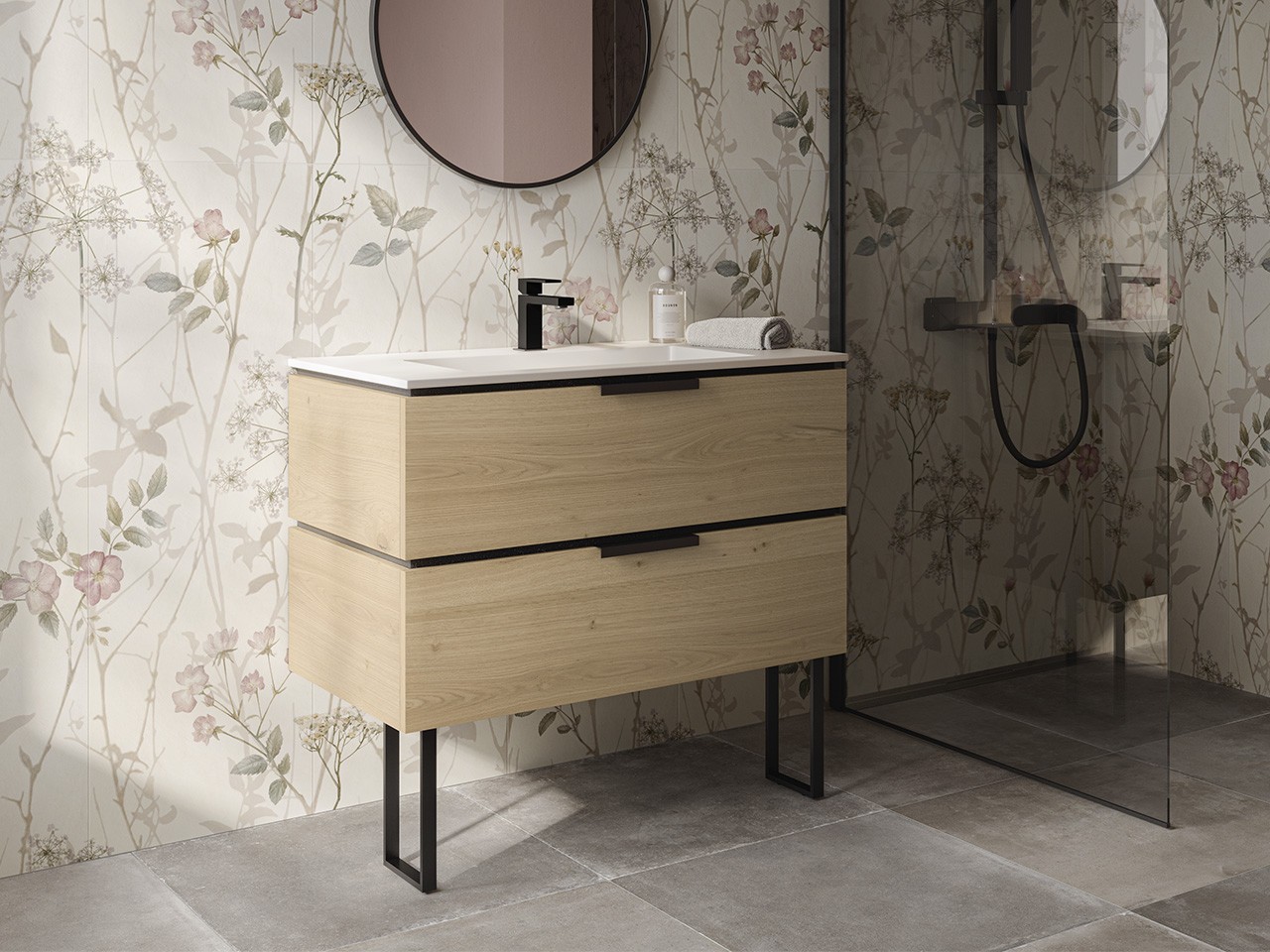 Proteo Coppia Piedini Regolabili H27 Nero Opaco Per Installazione a Terra-72666