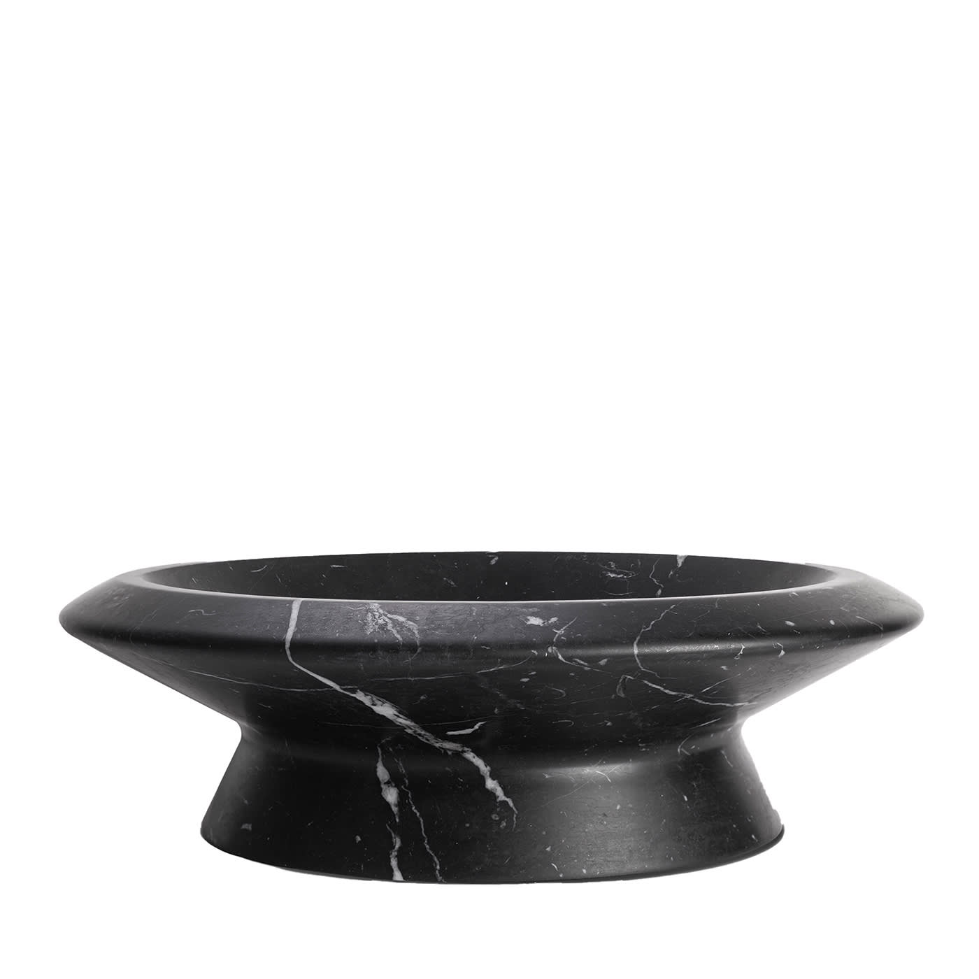 Centrotavola Amaltea Black Marquina di Ivan Colominas