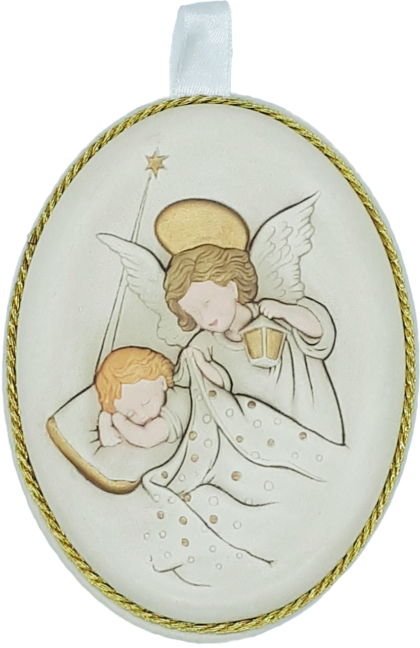 Quadretto Angelo Vegliante