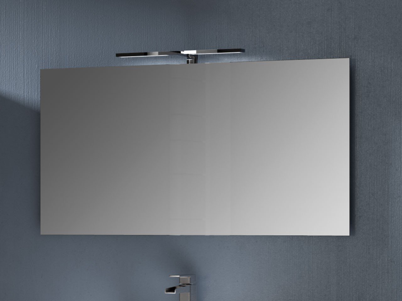 Specchio Bagno Filo Lucido Cm. 90X50-13436