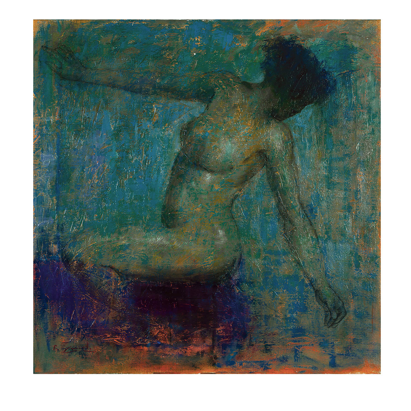 Verdi Vibrazioni Pittura di Renato Criscuolo