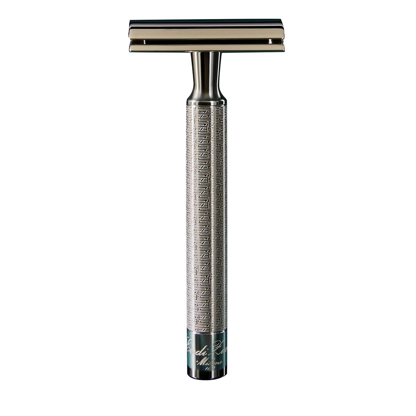 Rasoio di sicurezza cromato platinato