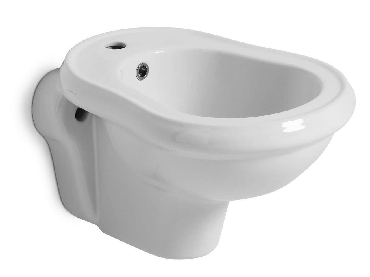 Bidet Sospeso Retro' Monoforo 52X38 cm Bianco Lucido-15462