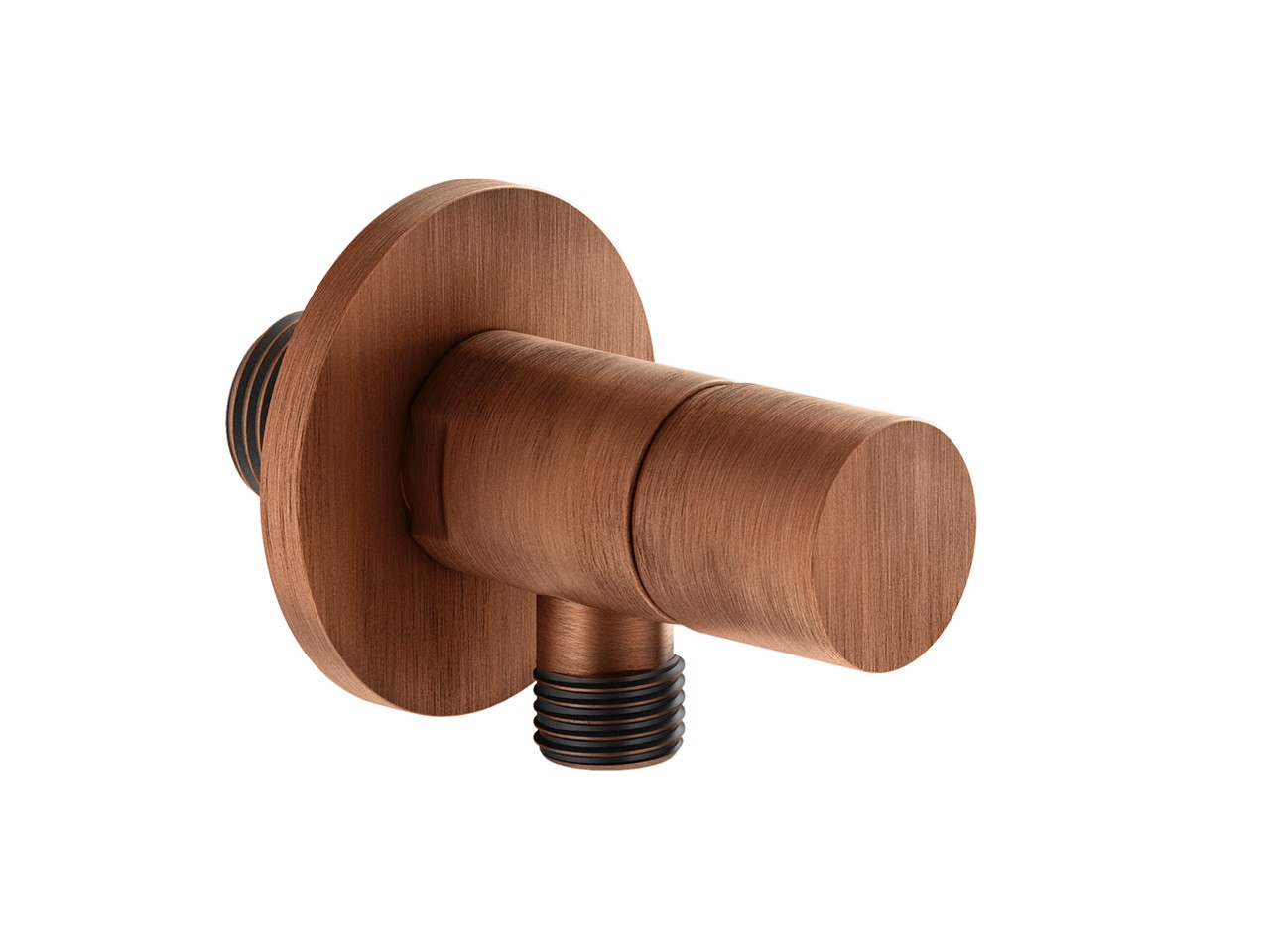 Rubinettino Sottolavabo Stelo Rame Spazzolato-76019